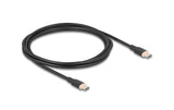 Delock, USB 2.0-Kabel Silikon USB C - USB C
