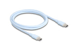 Delock, USB 2.0-Kabel Silikon USB C - USB C