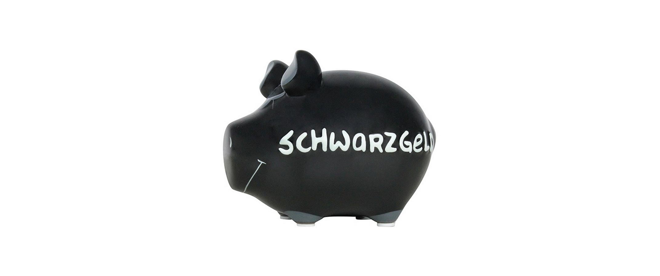 Sparschwein Schwarzgeld