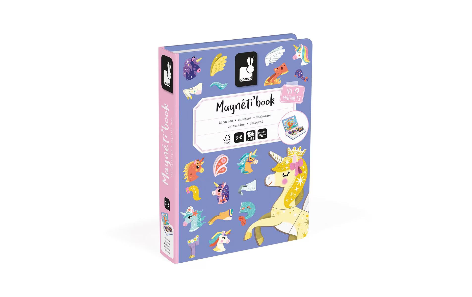 Magnetbuch Einhorn