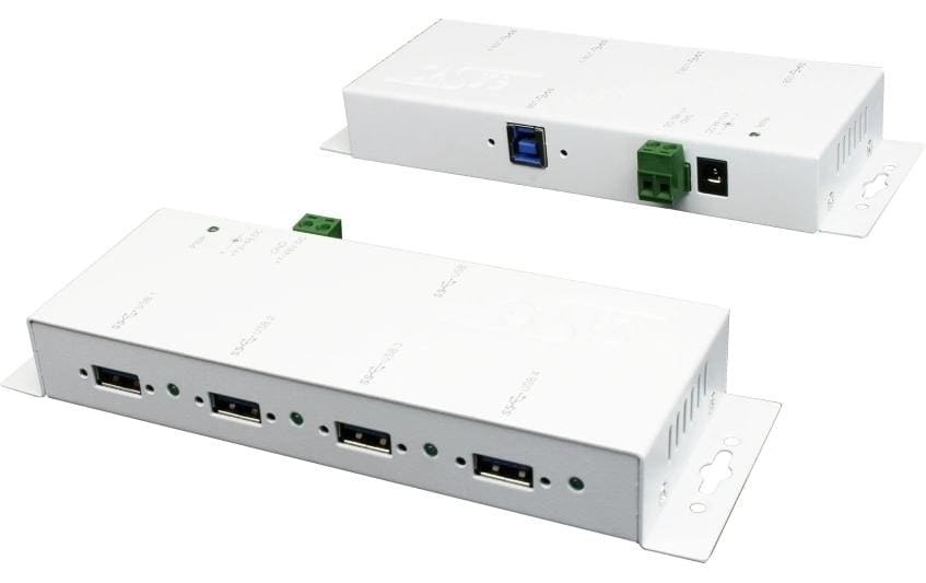 EXSYS EX-1183HMVS-2W, 4x USB3.2, Metall HUB