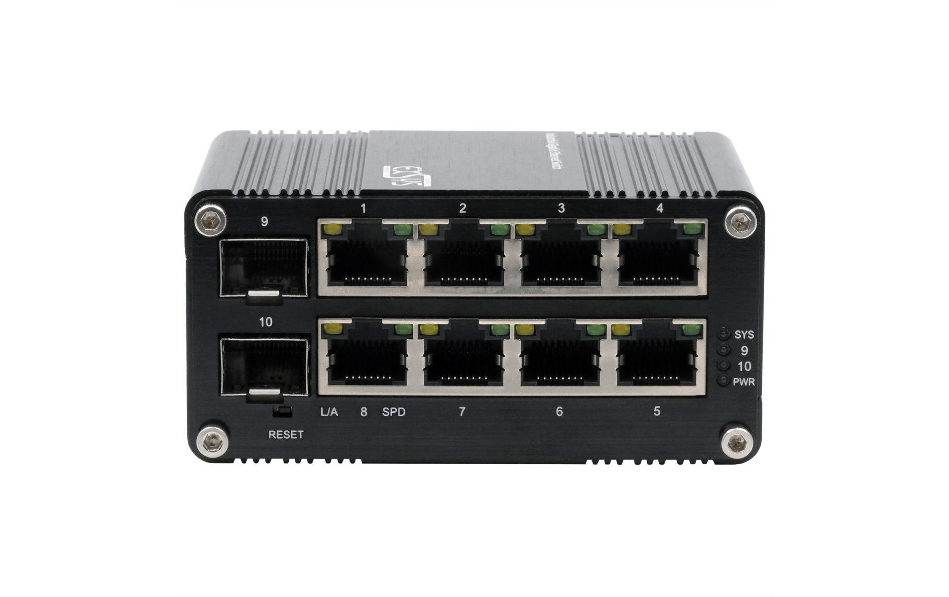 EXSYS EX-62035M-SFP, 8+2-Port Switch