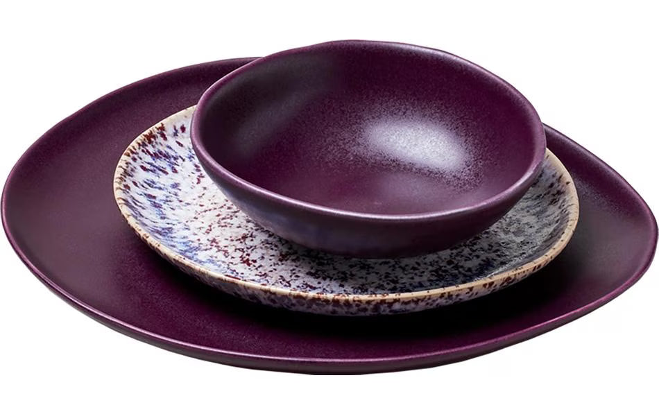 ChicMic Hortensia - Geschirr Set 3teilig