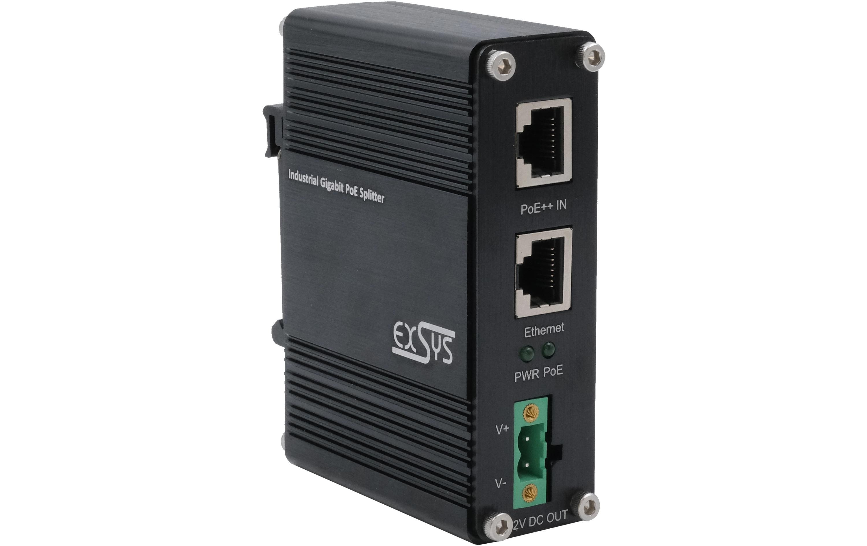 EXSYS EX-60326, PoE++ Gbit Splitter, 36W