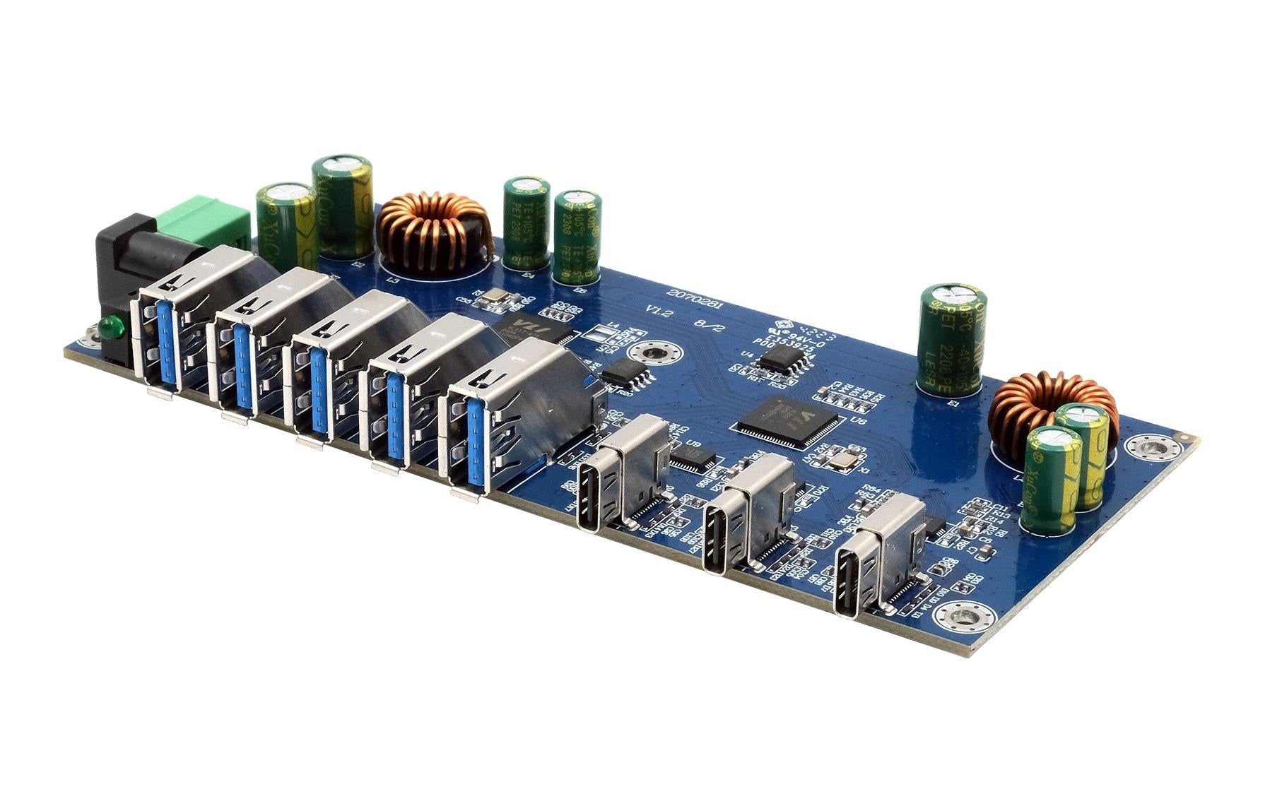 EXSYS EX-12297HMS-PL, 7x USB3.2, Platine