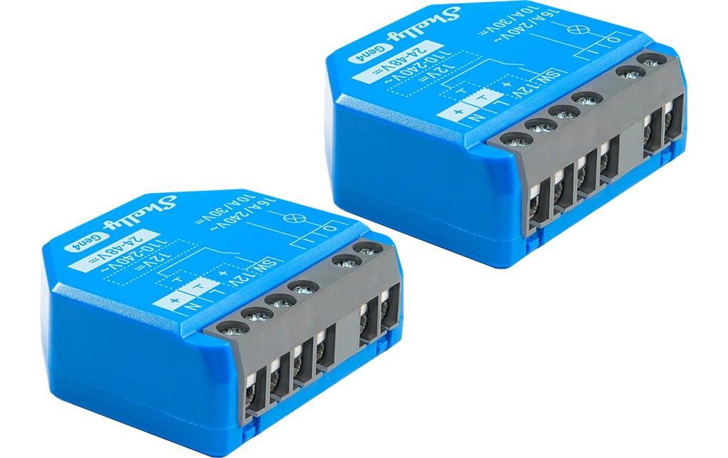 Shelly WLAN-Schaltaktor 1 Gen 4 x 2