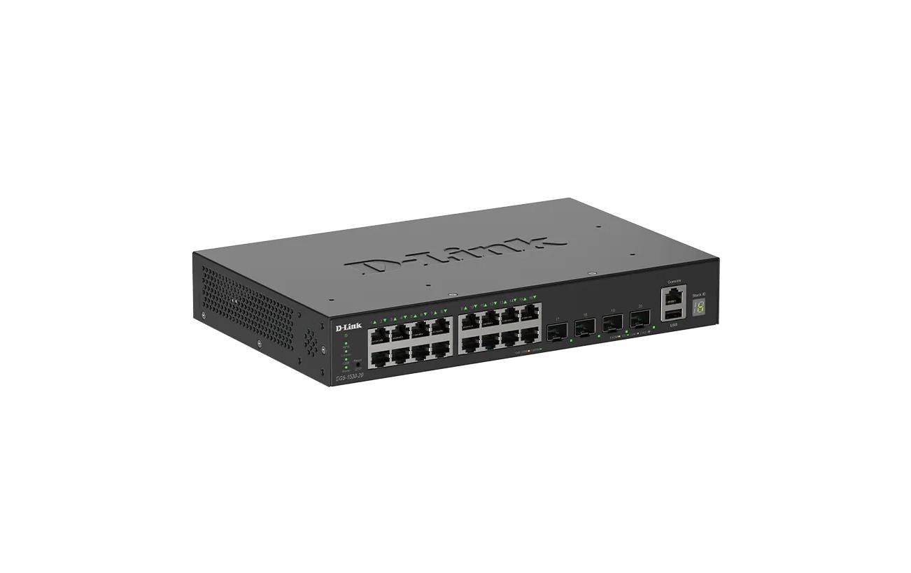D-Link DGS-1530-20/E: 20 Port Smart Switch