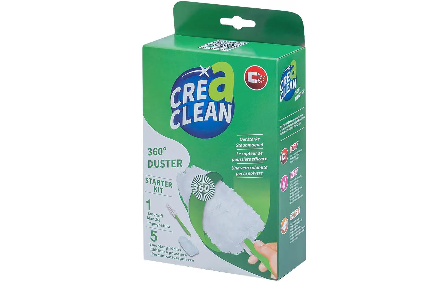 CREaCLEAN Staubmagnet Starter Kit 360°