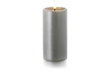 balthasar LED Kerze Novita gross silber