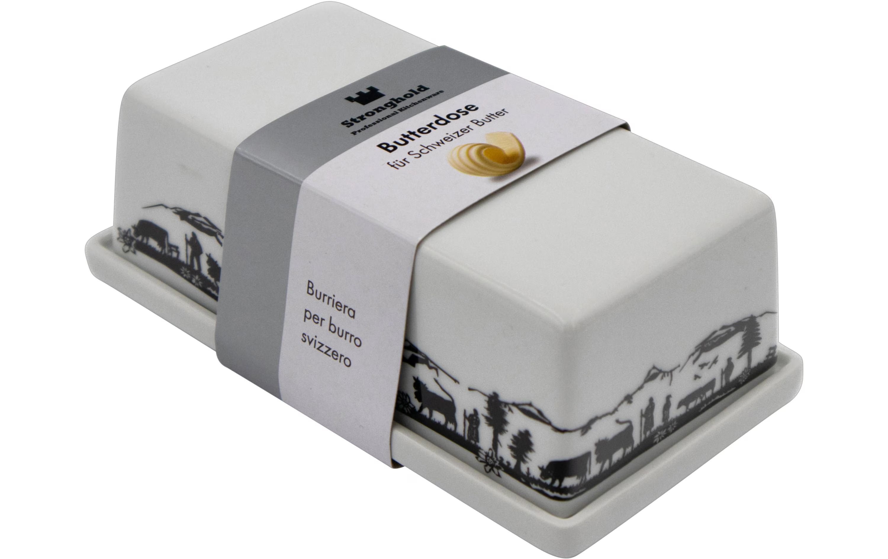 Stronghold Butterdose Scherenschnitt