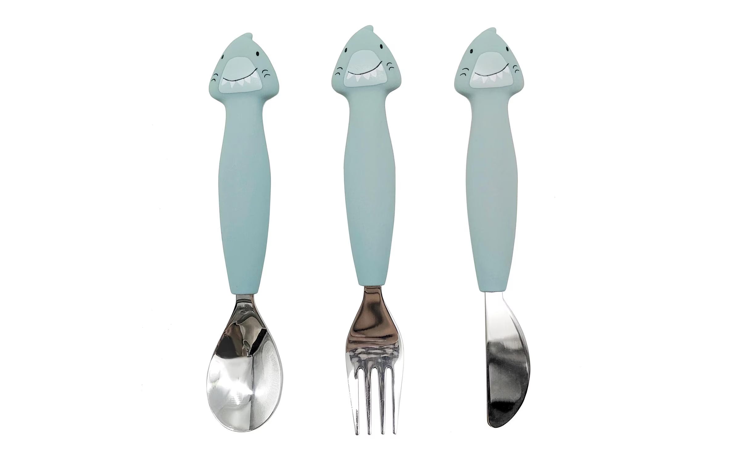 Trixie Besteckset mit Silikon 3-teilig