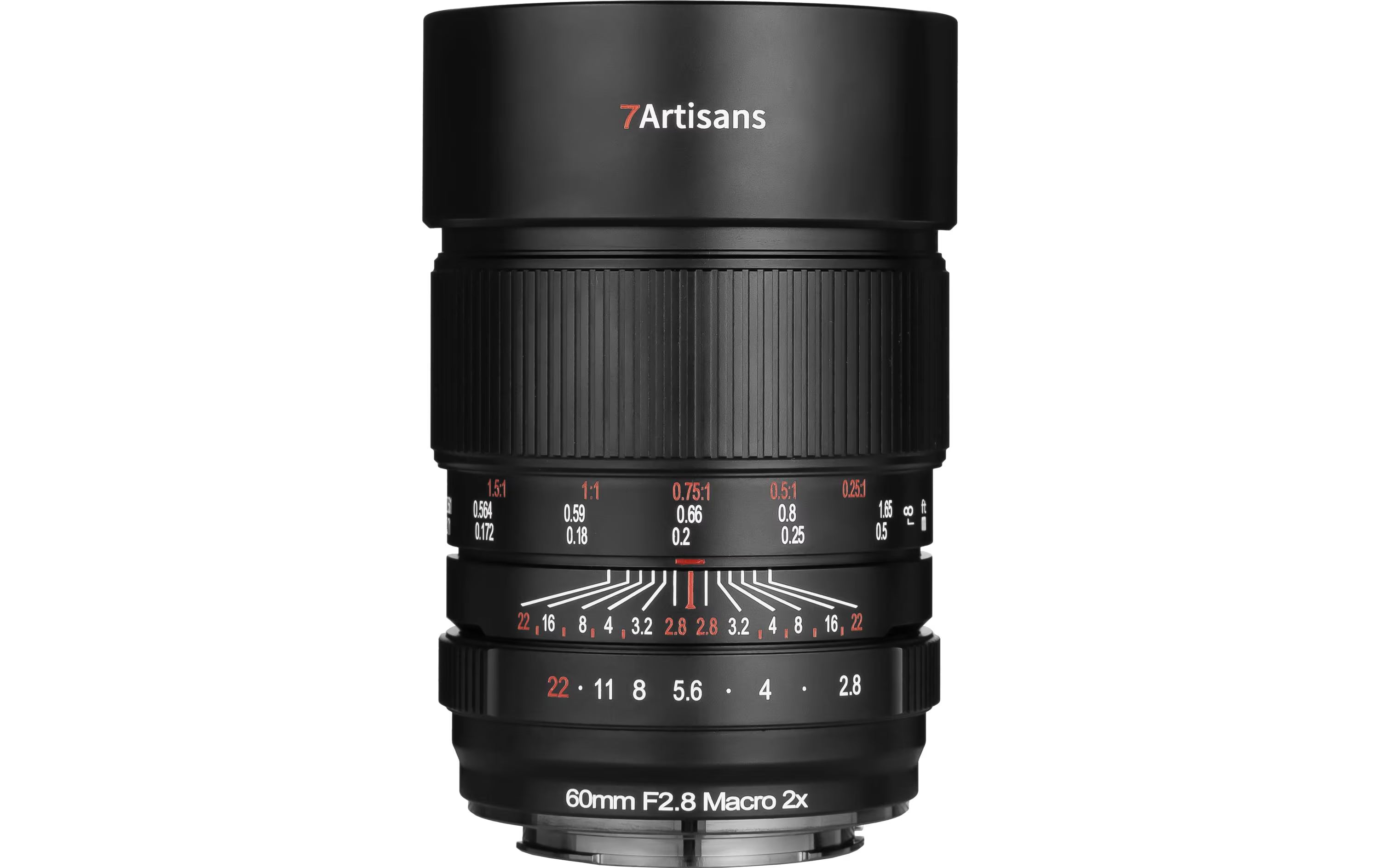 7Artisans 60F28(2x)B-R 60mm F2.8 Macro