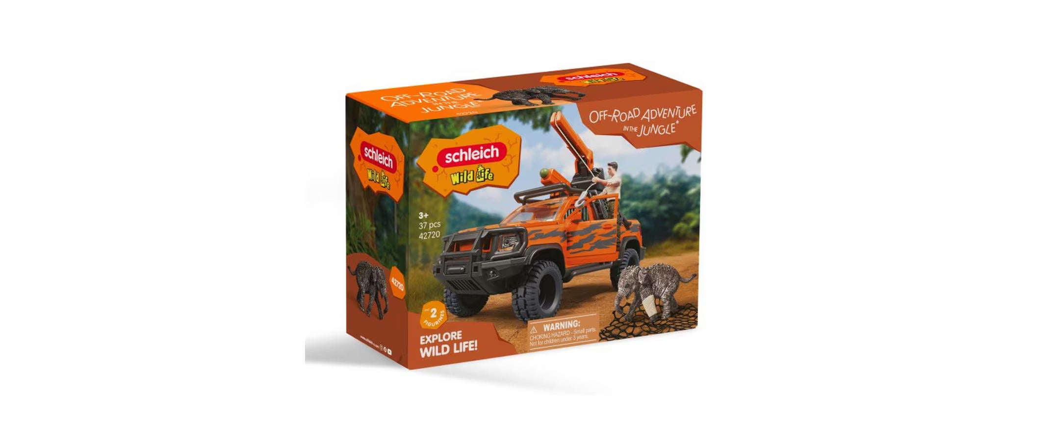 Schleich Abenteuerfahrzeug im Dschungel