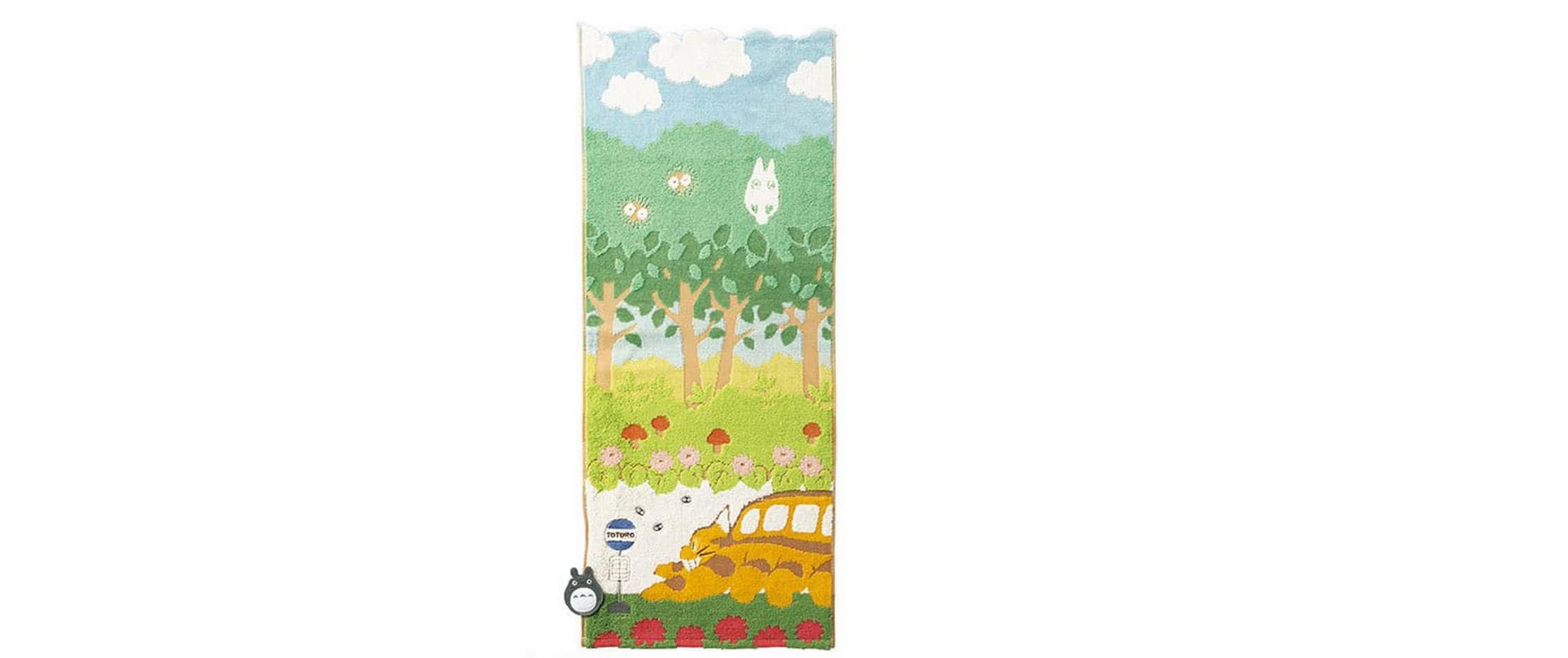 Totoro Handtuch Catbus on its way