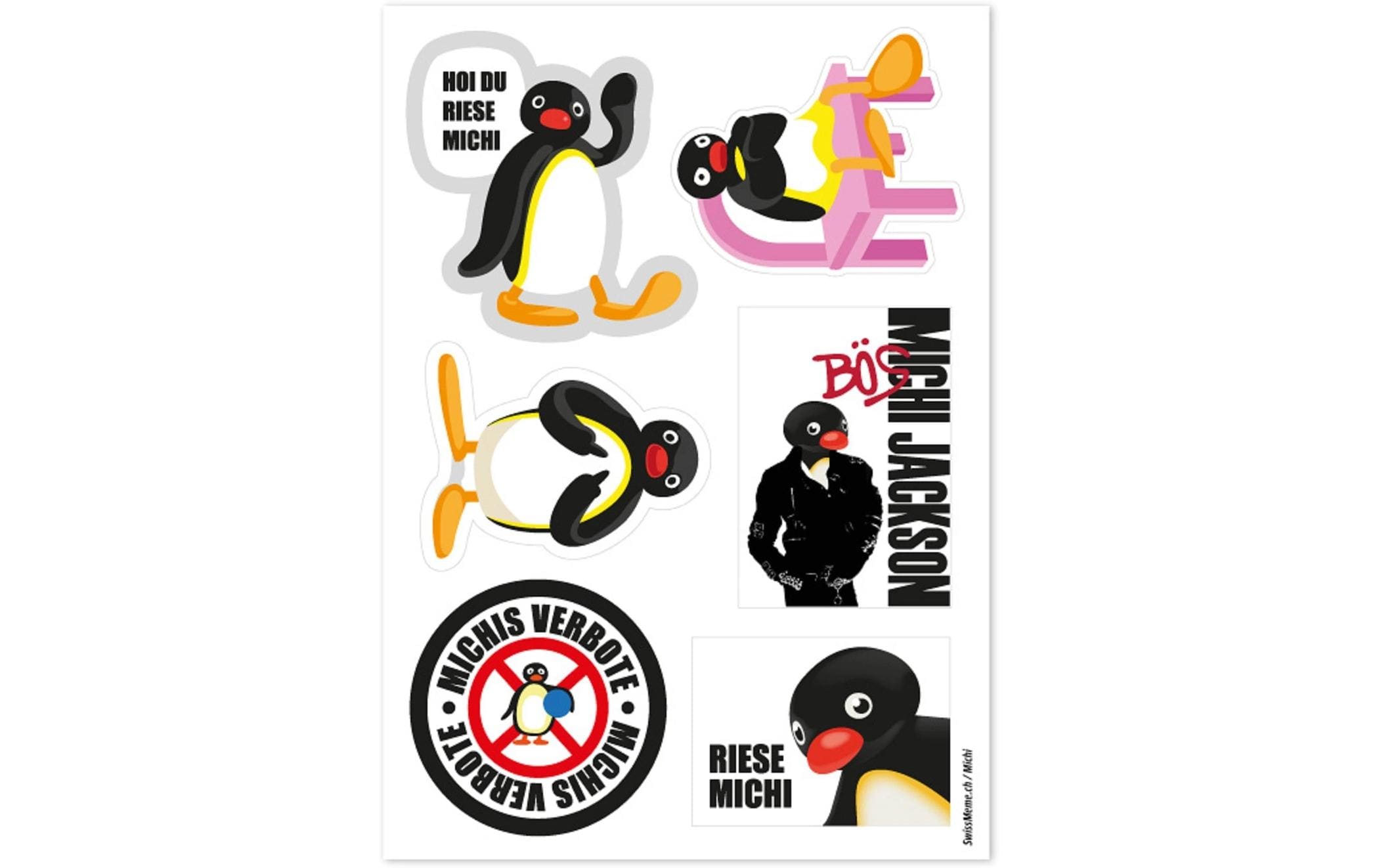 SwissMeme Stickerbogen