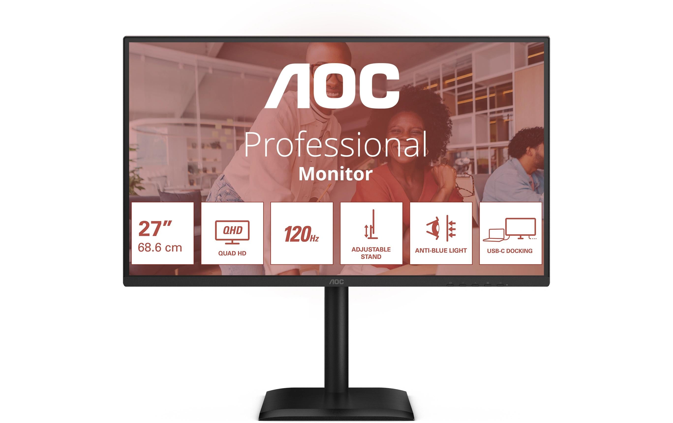 AOC 27 Q27E4CV,IPS, 2560 x 1440 120 Hz