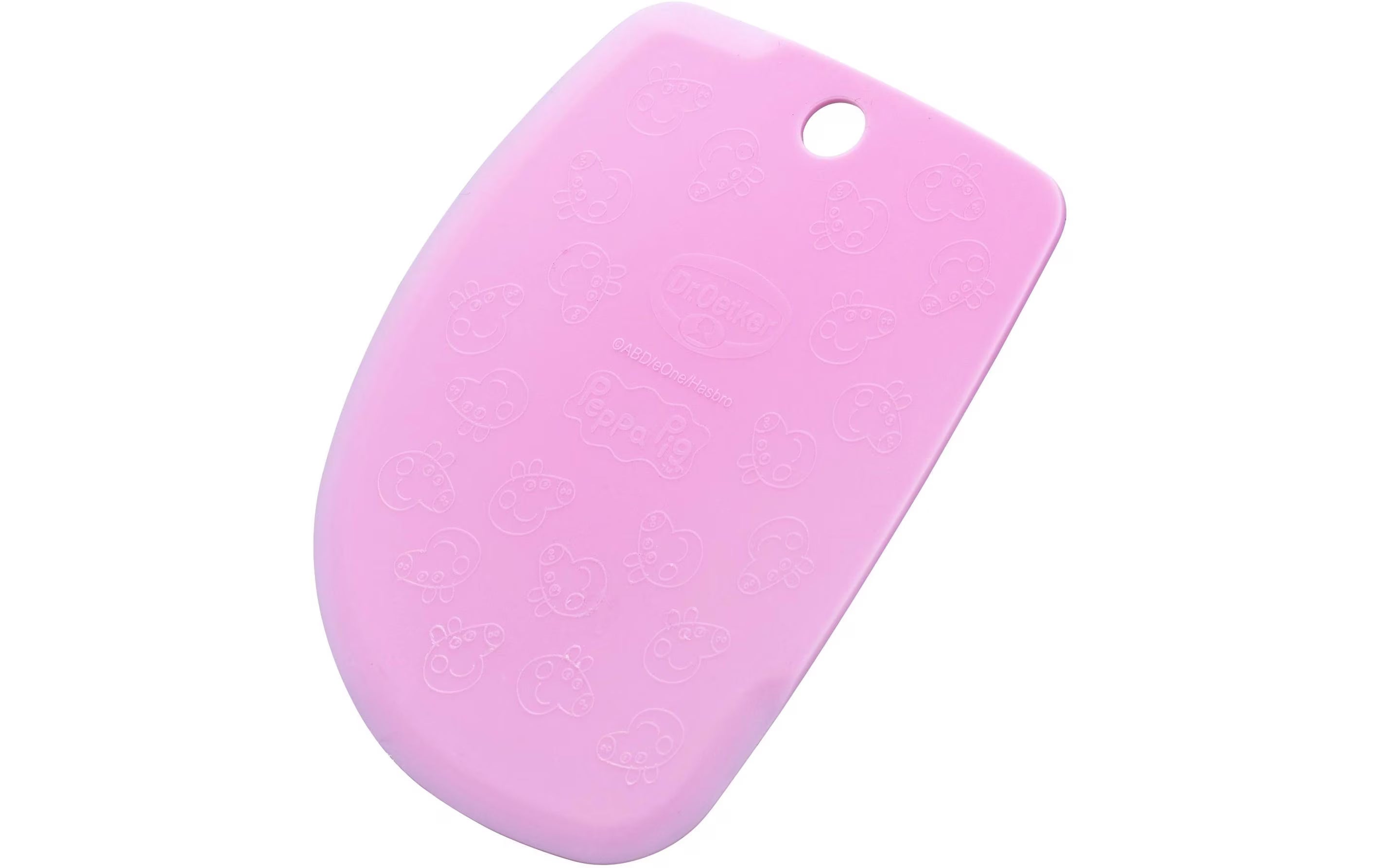 Dr. Oetker Peppa Pig Teigschaberkarte pink
