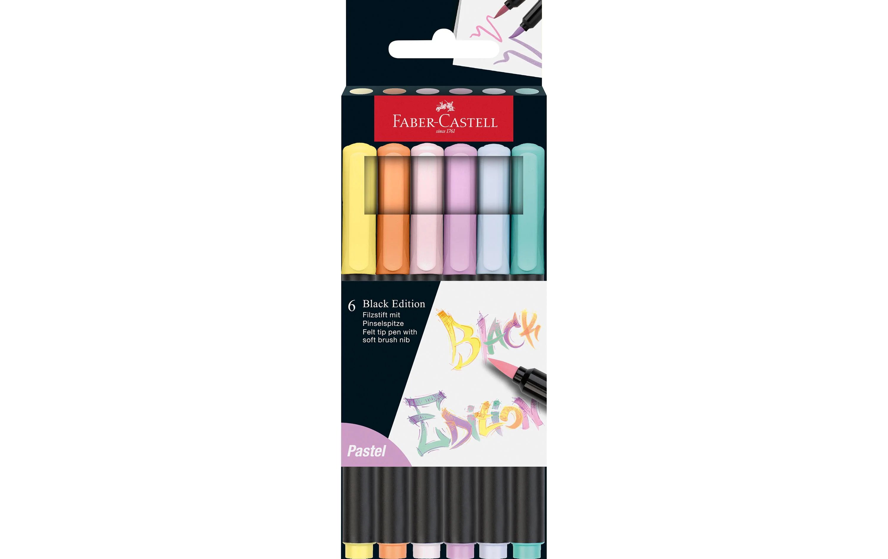 Faber-Castell Filzstifte Black Edition Past