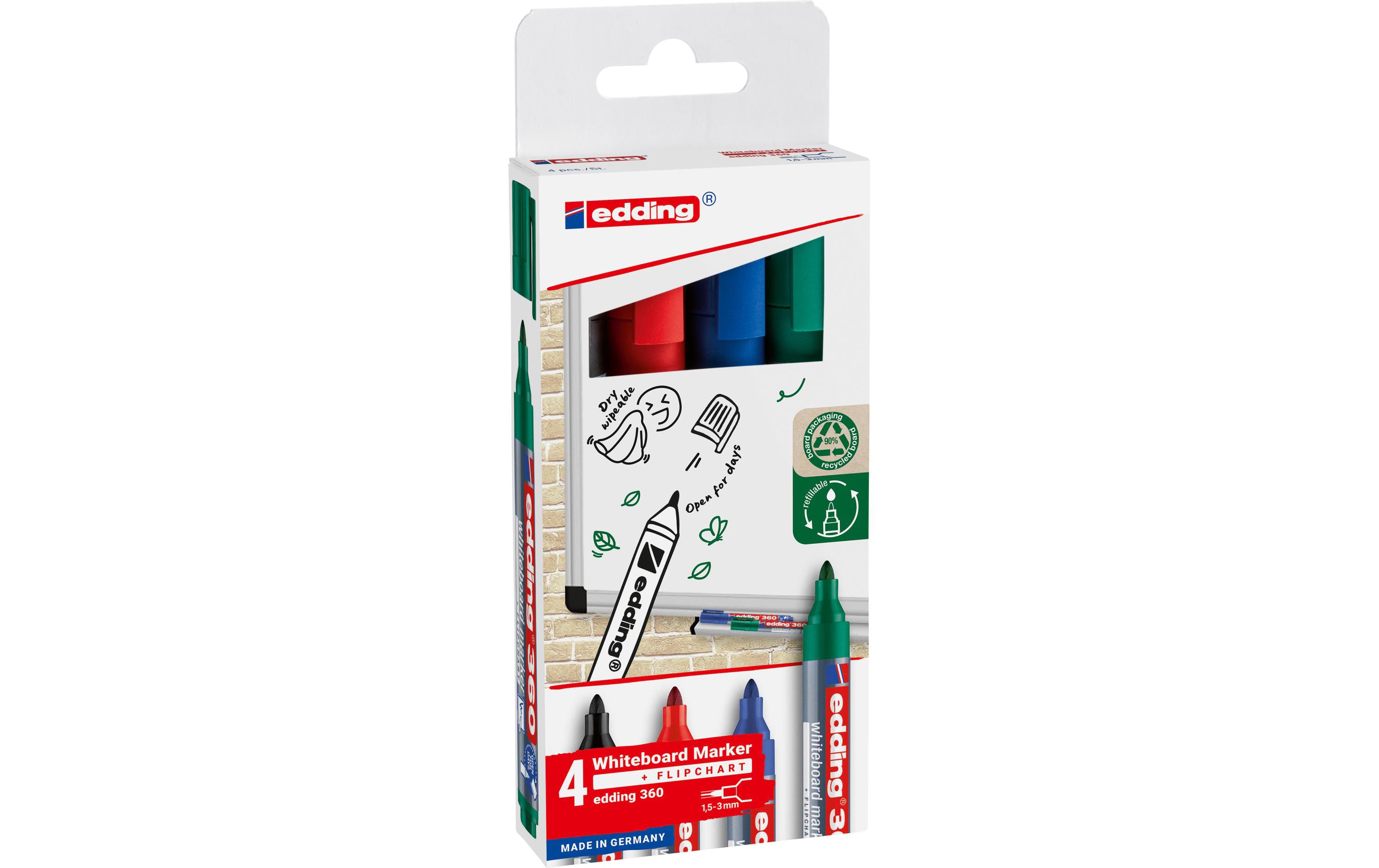 Edding Boardmarker 360 4er Etui