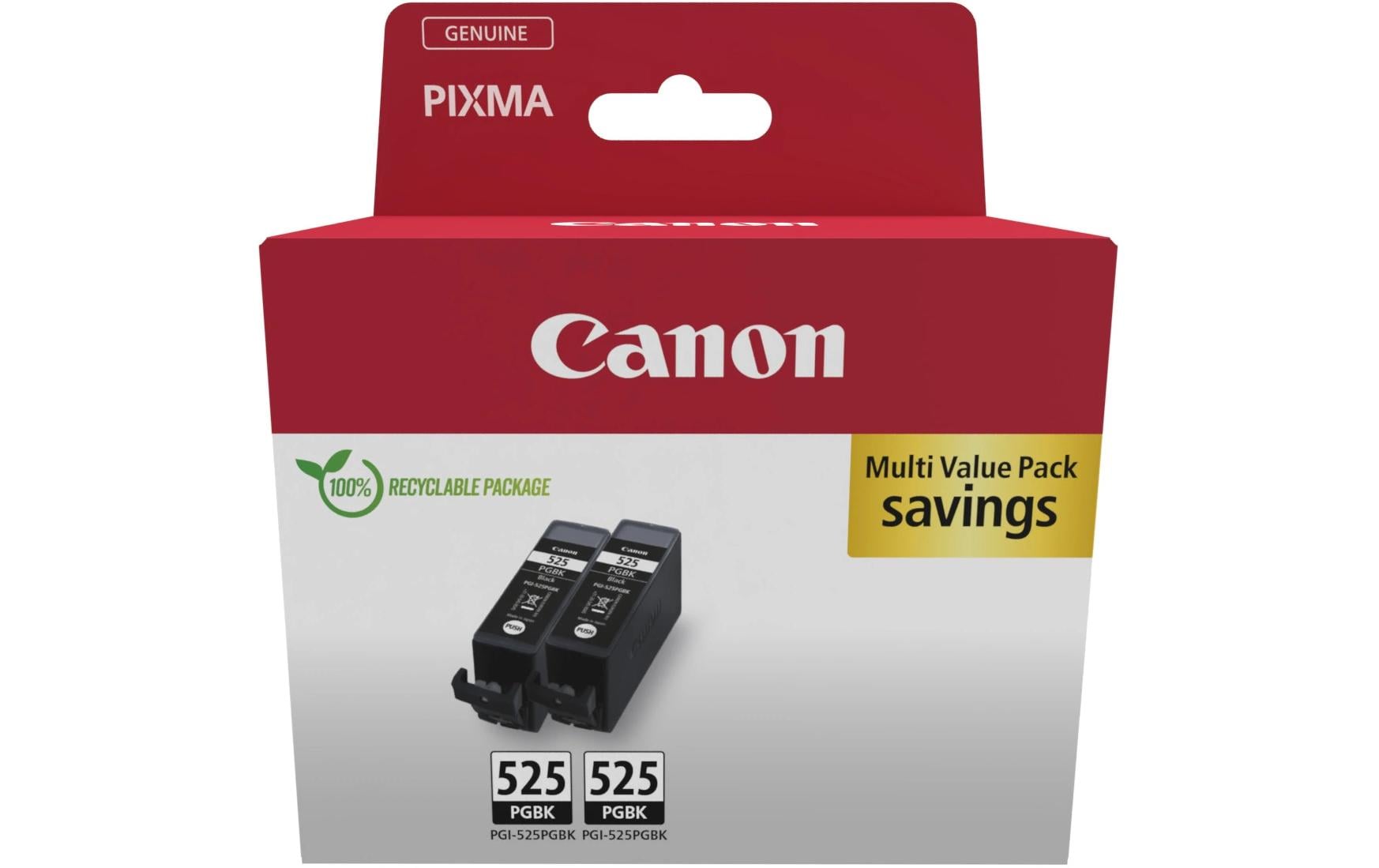 Tinte Canon PGI-525PGBK Twin Pack black