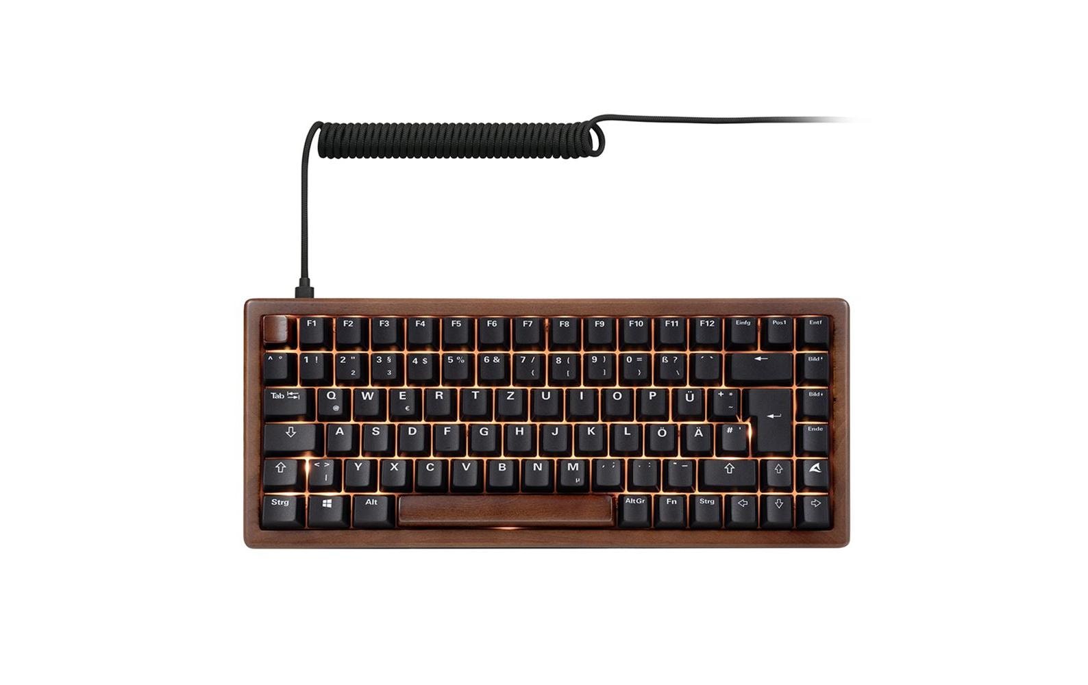 Sharkoon Skiller SGK50 S3 Wood PBT DE