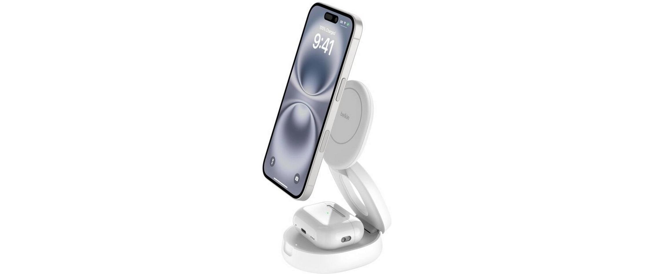 BELKIN BoostCharge 2in1 verstellb ladestati
