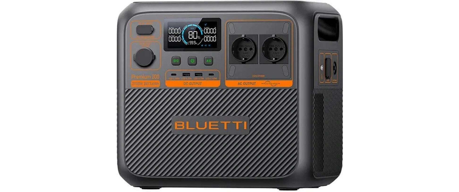 Bluetti Premium 200 V2 Tr. Power Station