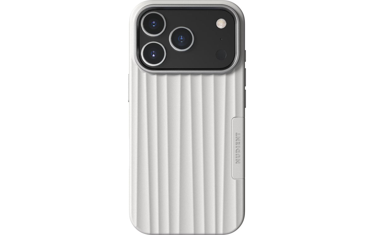 NUDIENT Bold Case, Chalk White - MagSafe