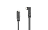 MicroX4 USB4 Kabel Typ C-C, 1.5m, 90°, L/R