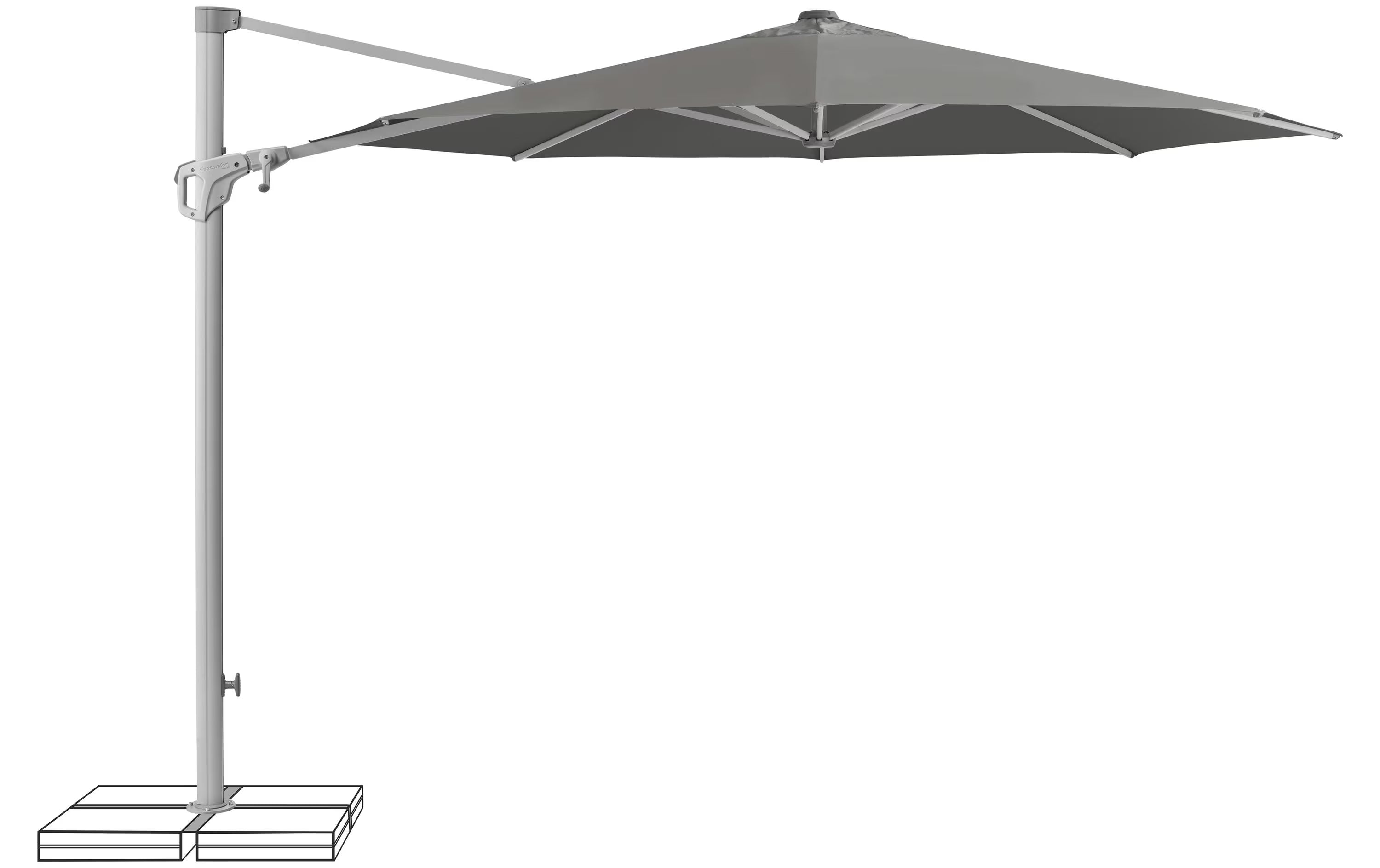 Familyflex, Steingrau,247mm hoch