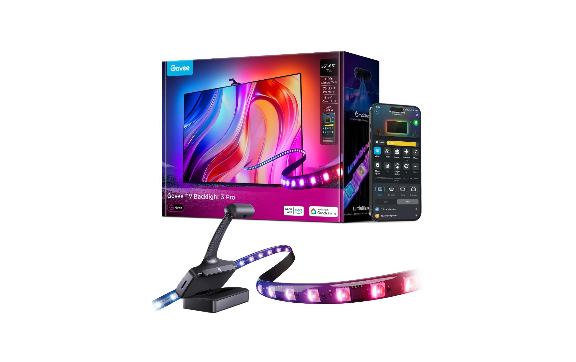 Govee Envisual TV Three Cam Backlight