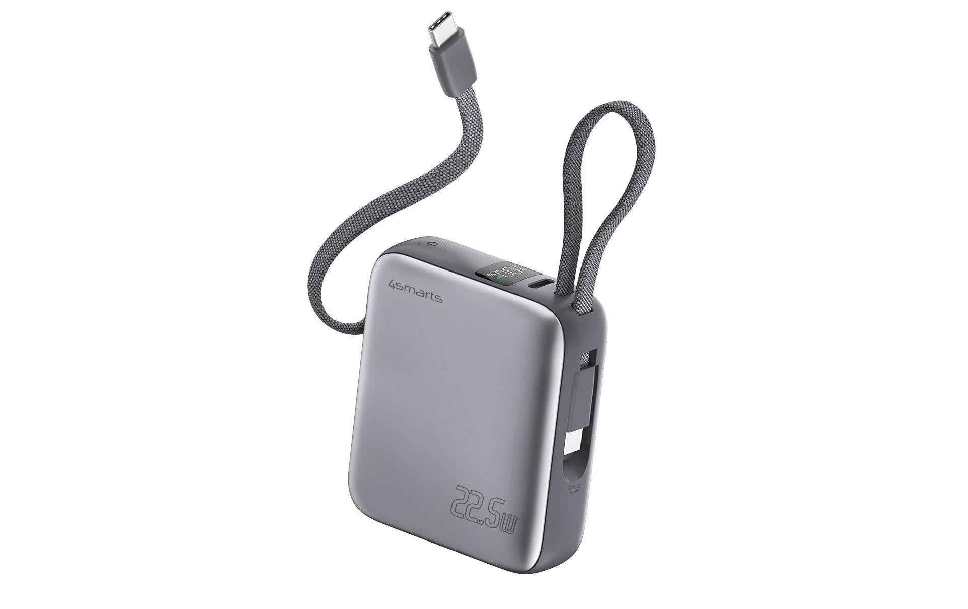 4smarts Powerbank Pocket Dual Cord