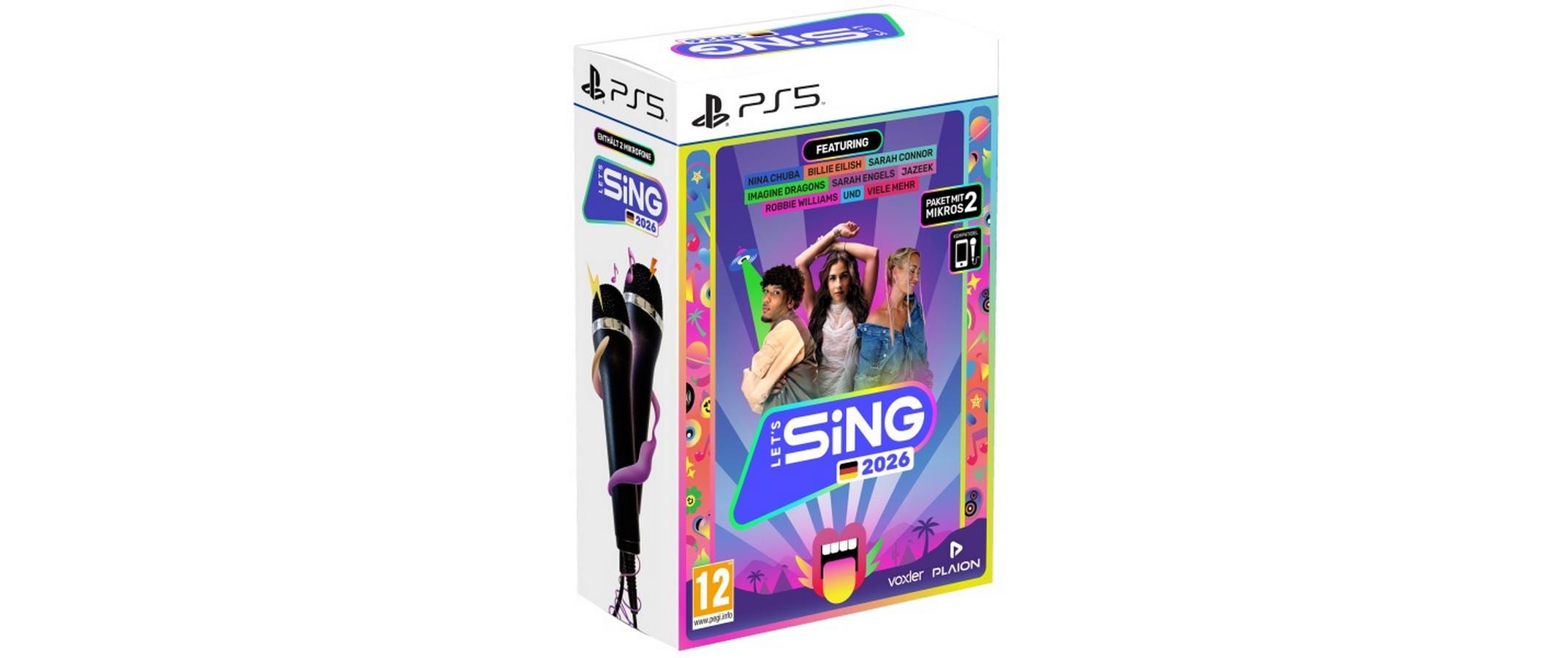 Let's Sing 2026 + 2 Mics, PS5