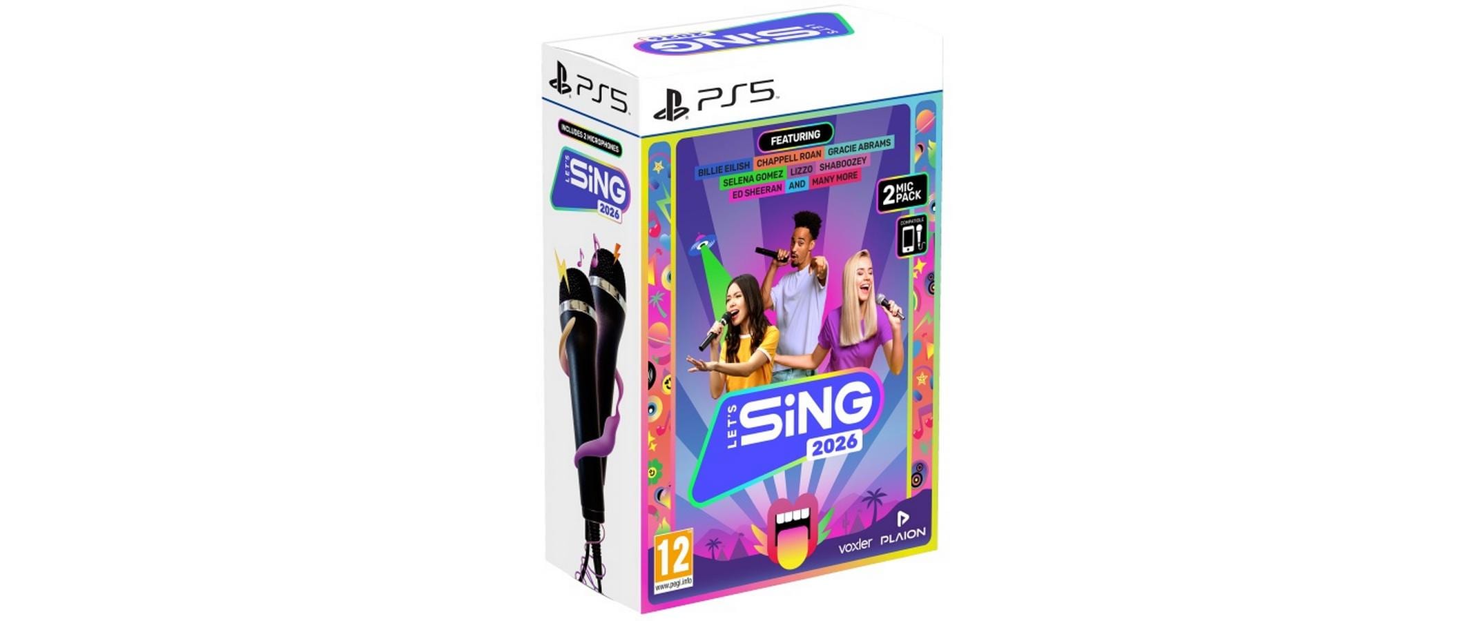 Let's Sing 2026 + 2 Mics, PS5