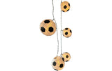 Dameco LED Lichterkette Fussball 1.8m