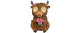 Dameco LED Solar Figur Hochlandrind Blume