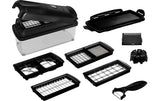 Genius Nicer Dicer PlusSet schwarz