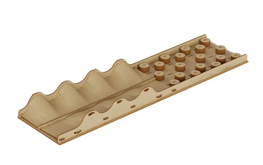 Absima Crawler Hindernis Piles & Waves