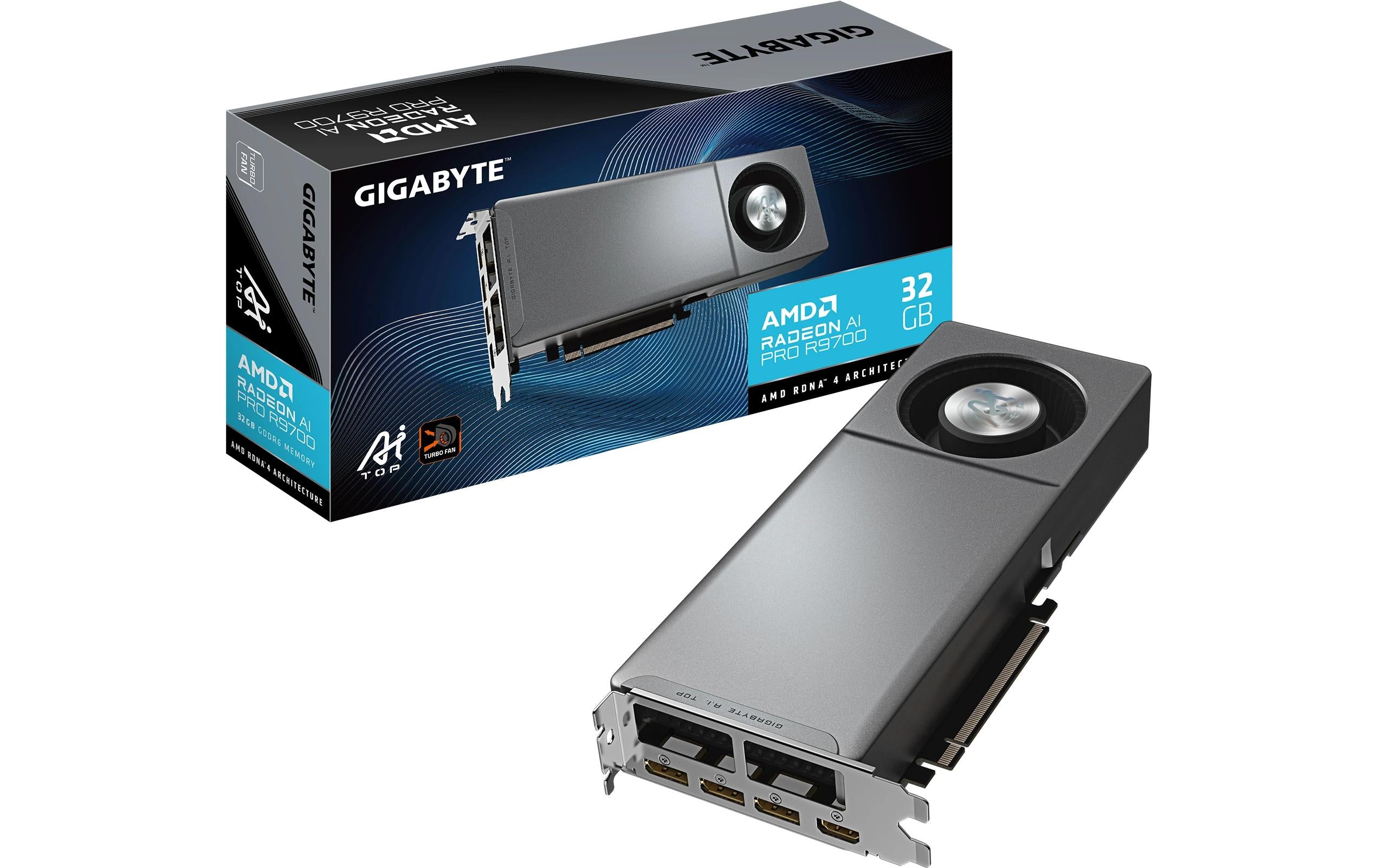 Gigabyte Radeon AI PRO R9700 AI TOP 32G