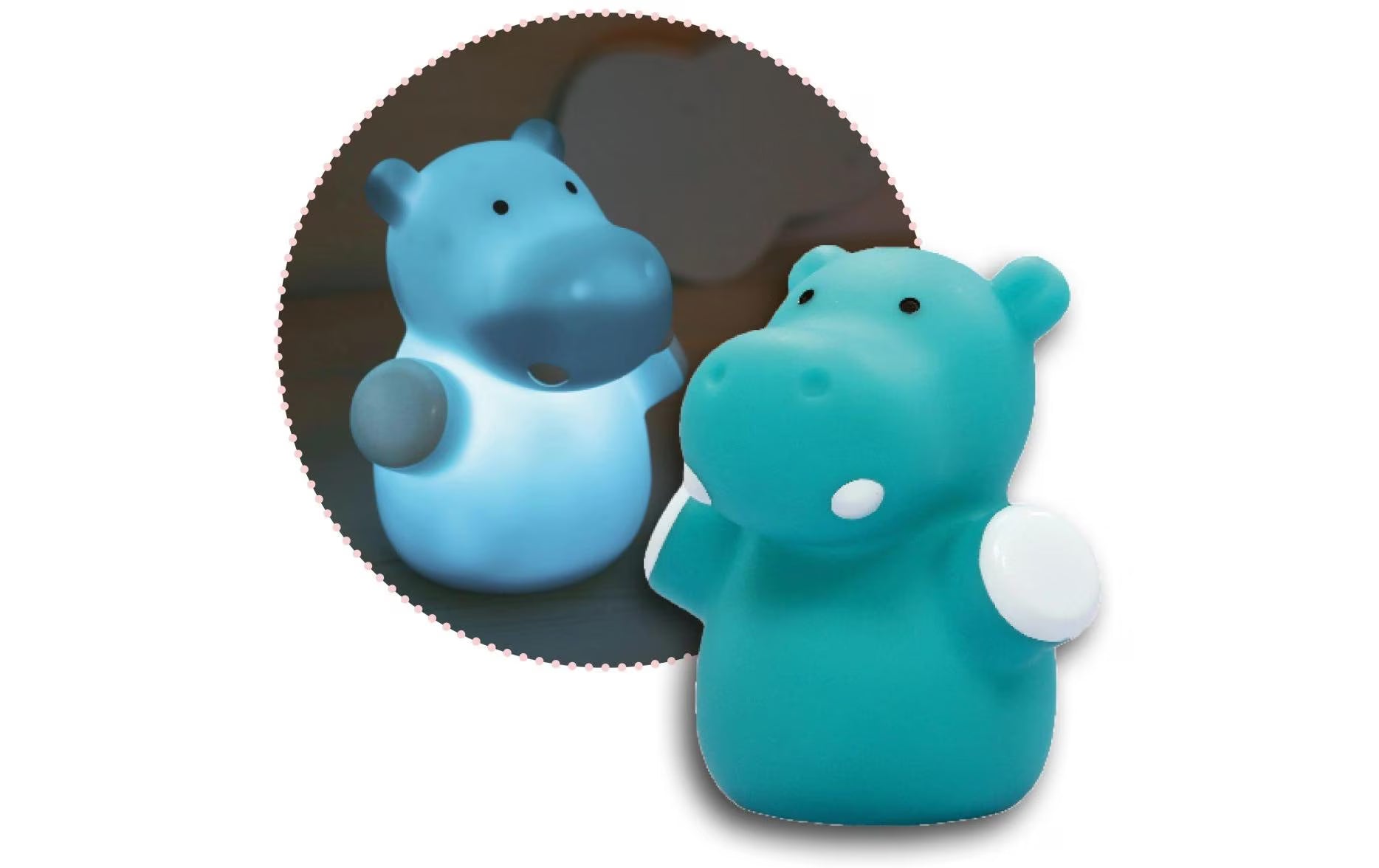 Reer Nachtlicht lumilu MiniZoo Hippo