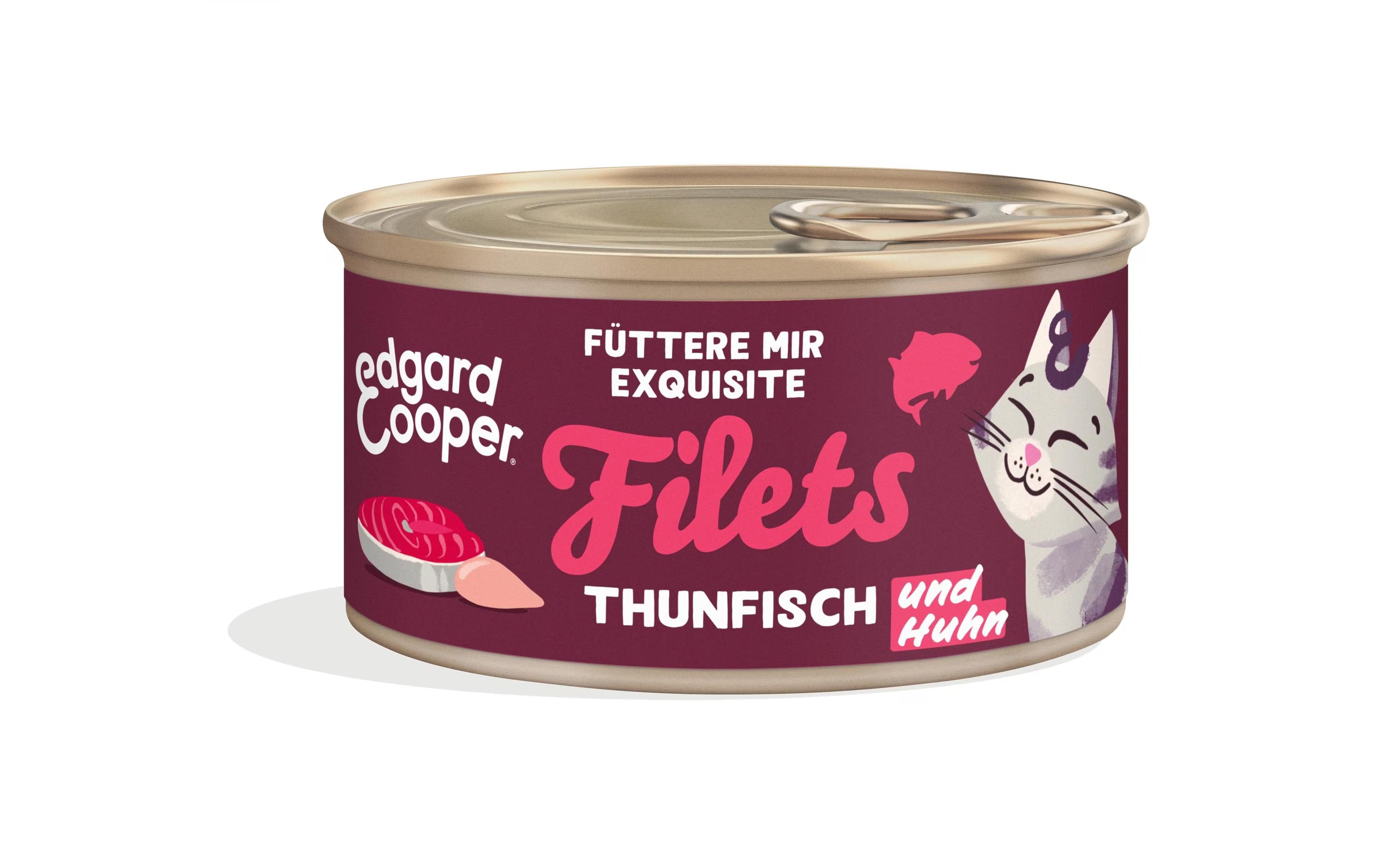 Edgard&Cooper Filets Thunfisch & Freilaufh.
