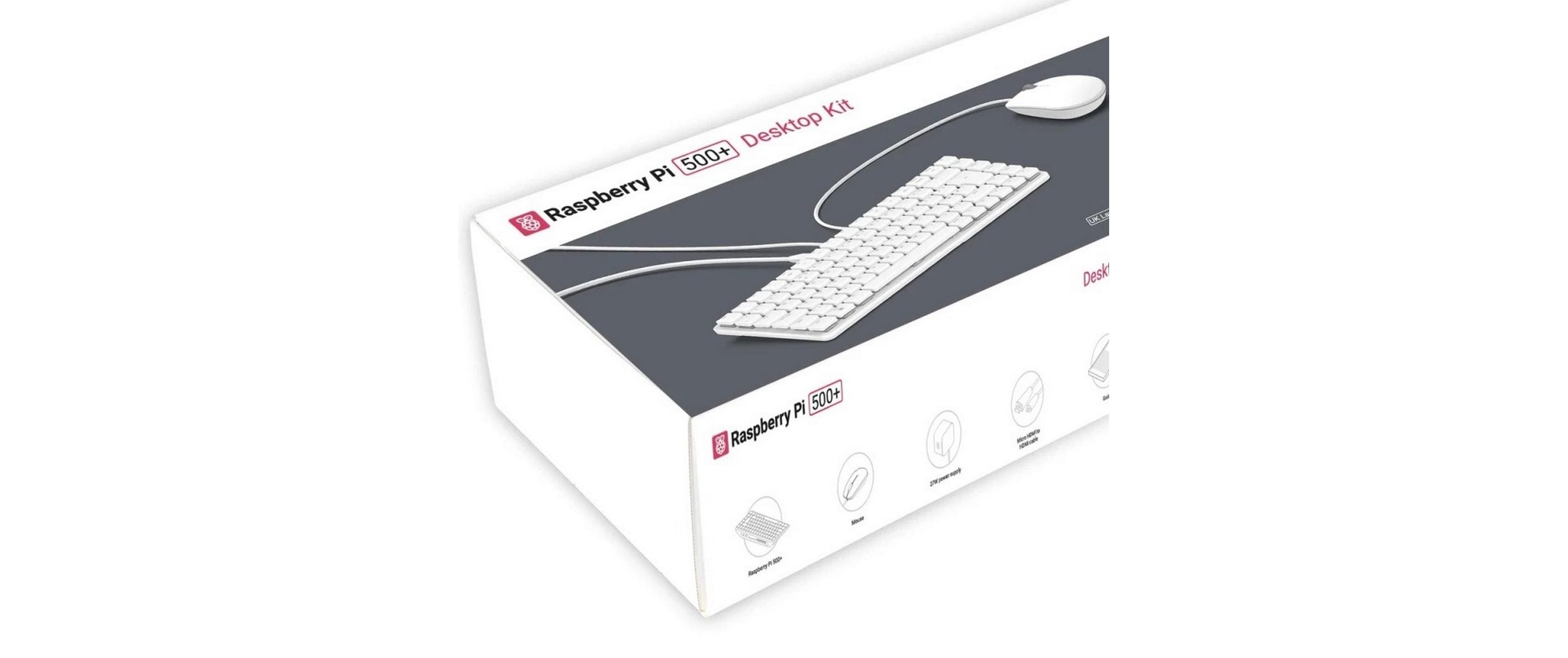 Raspberry Pi 500+ DE Kit, mit DE-Tastatur