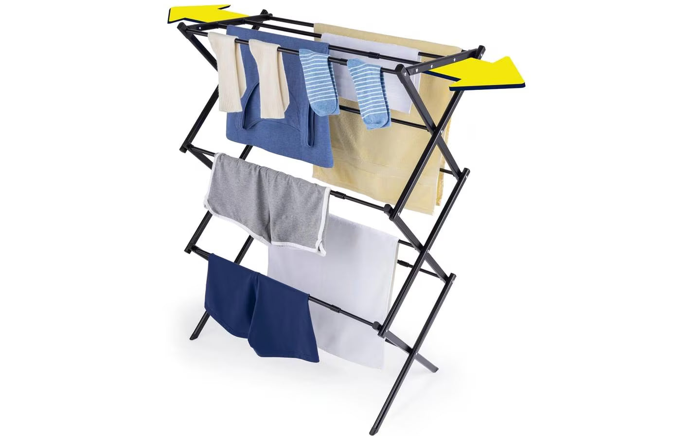 EASYmaxx Wäscheständer 62-108x38x102cm