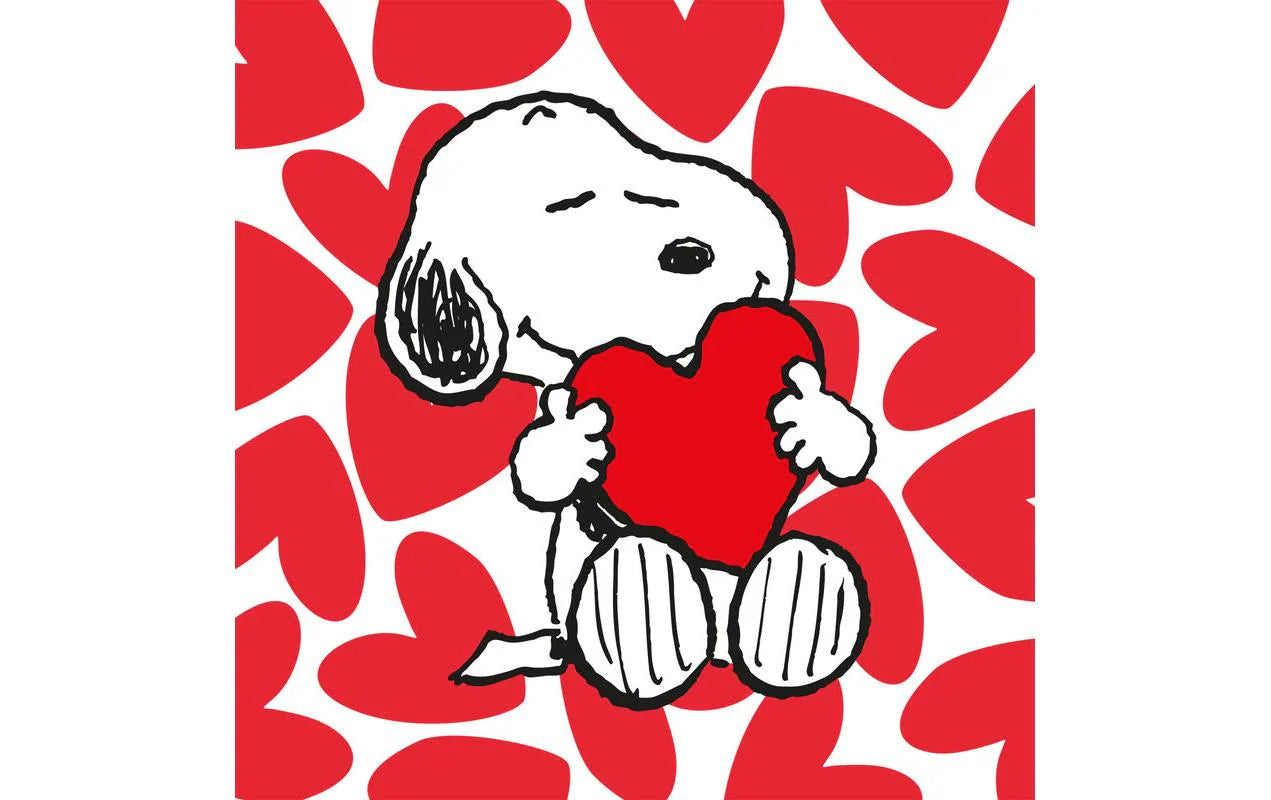 B+C Servietten Snoopy Love