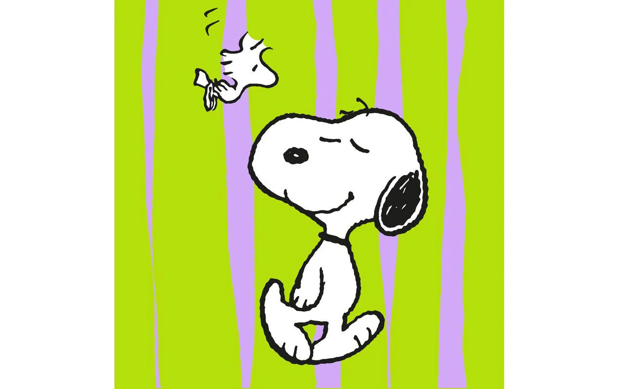 B+C Servietten Pop Snoopy grün