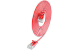 SLIM Patchkabel: U/UTP, 25cm, rot