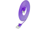 SLIM Patchkabel: U/UTP, 2m, violett
