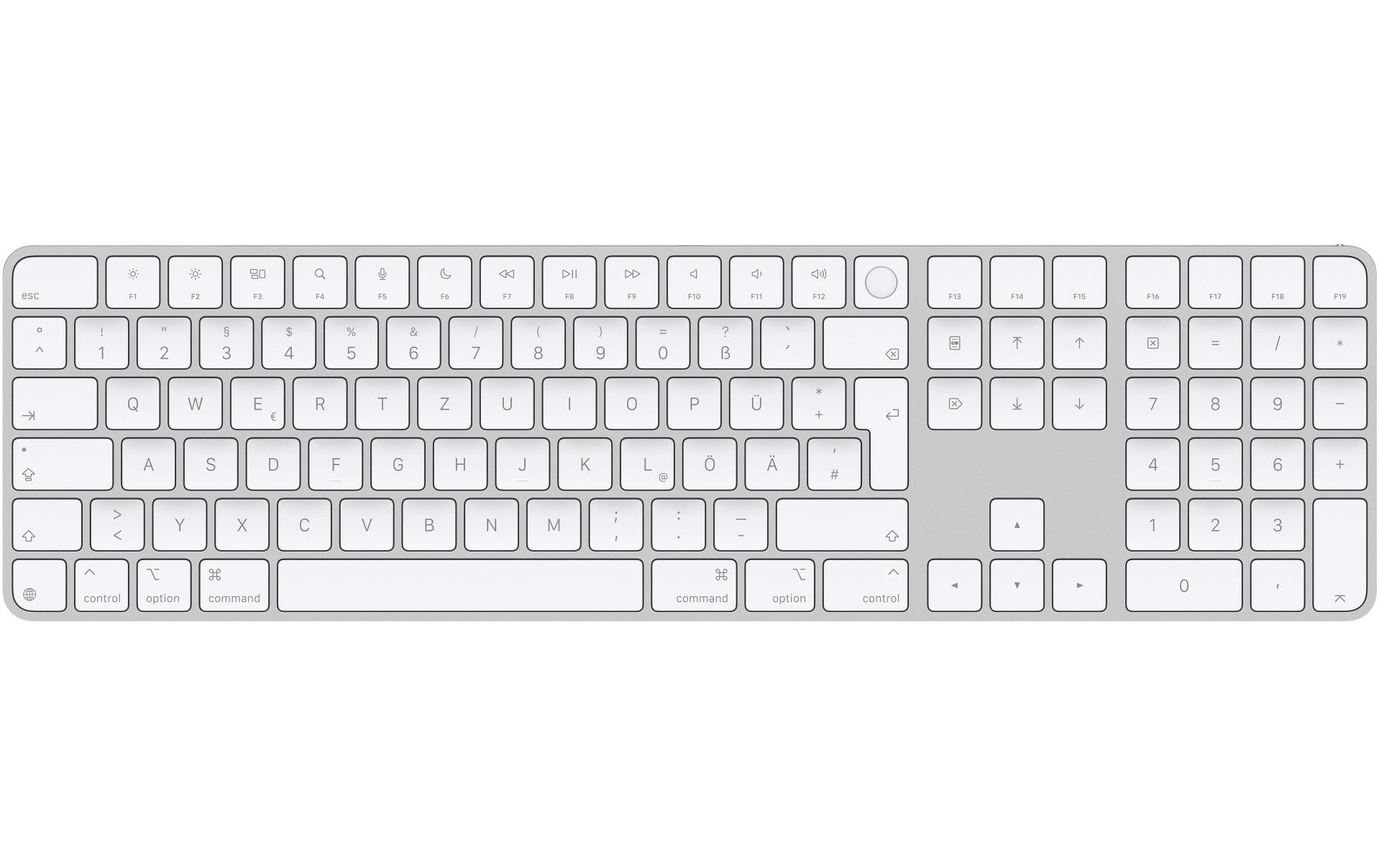 Apple Magic Keyboard NUM Weiss DE Layout