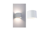 LED Akkuwandleuchte Nyora IP44 3000K 135x1