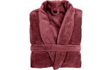 Tiseco Bademantel COSY unisex bordeaux L/XL